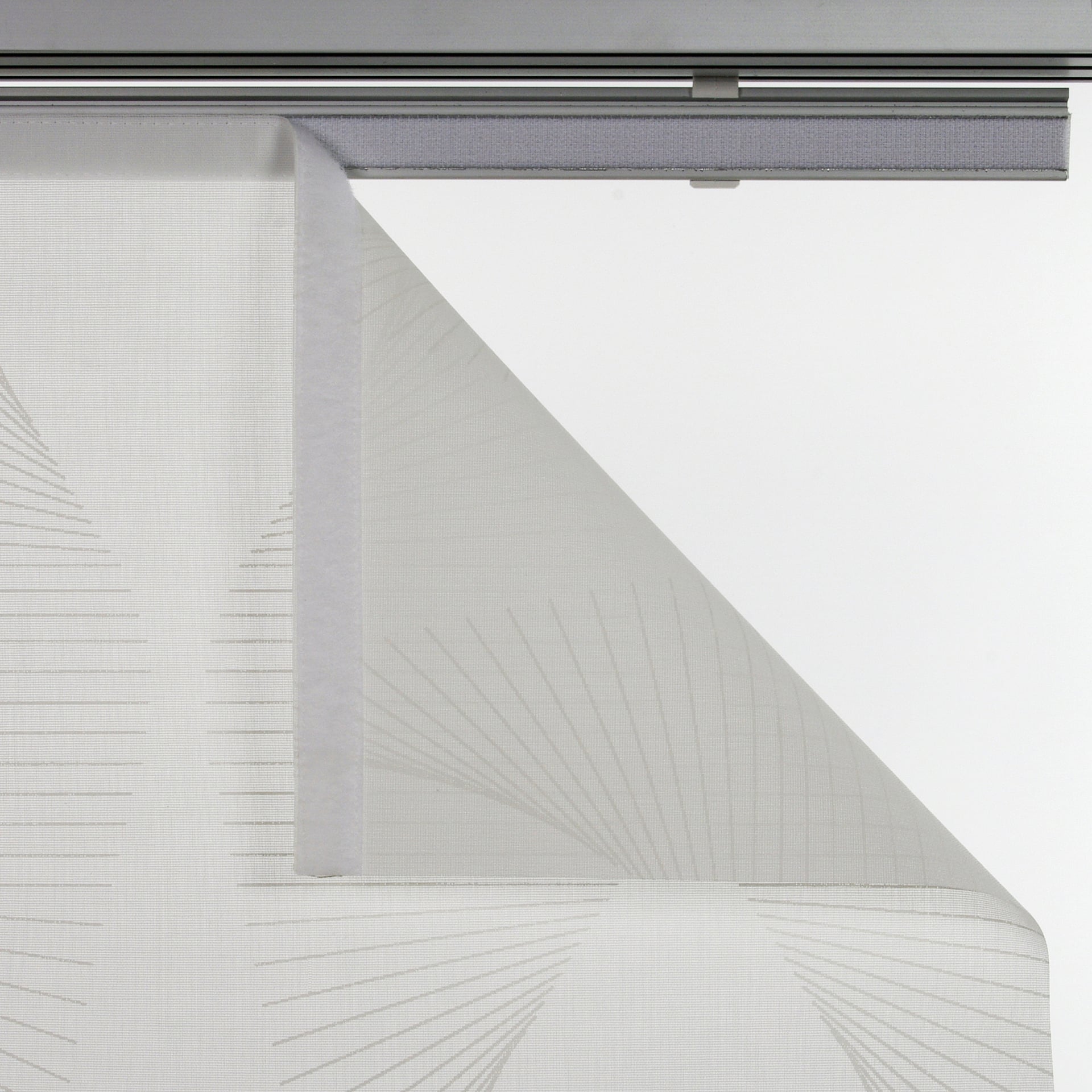 Flächenvorhang Stoff Malmö 60x245cm, Schiebevorhang 1 Flächenvorhang Stoff Malmö 60x245cm, Schiebevorhang