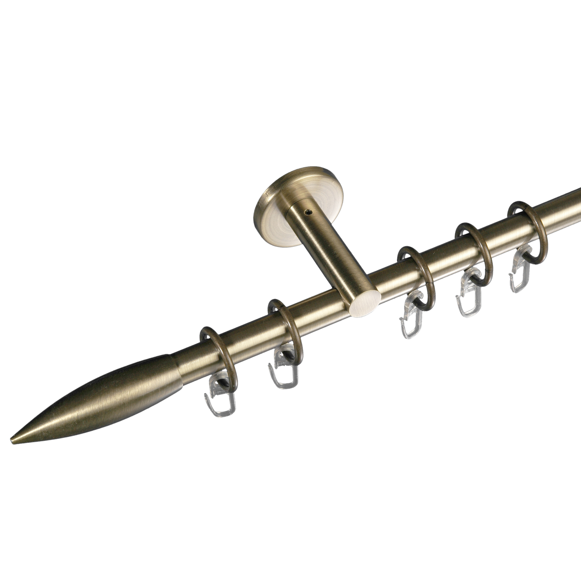 Gardinenstange Bullet 16 mm Stilgarnitur 1 Gardinenstange Bullet 16 mm Stilgarnitur