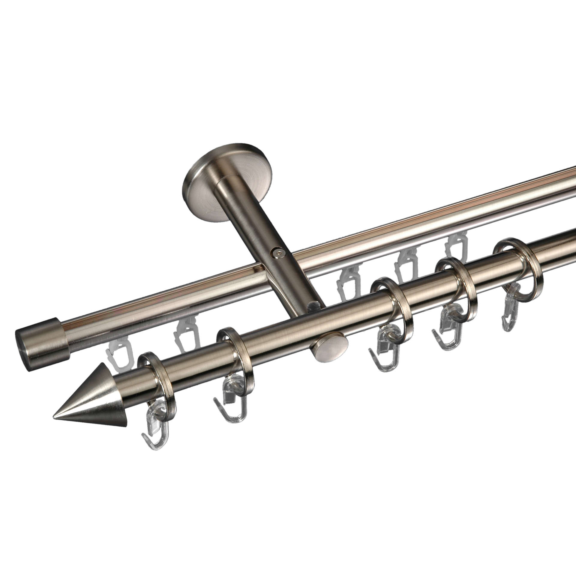 Gardinenstange Cone 16 mm Stilgarnitur Innenlauf 1 Gardinenstange Cone 16 mm Stilgarnitur Innenlauf