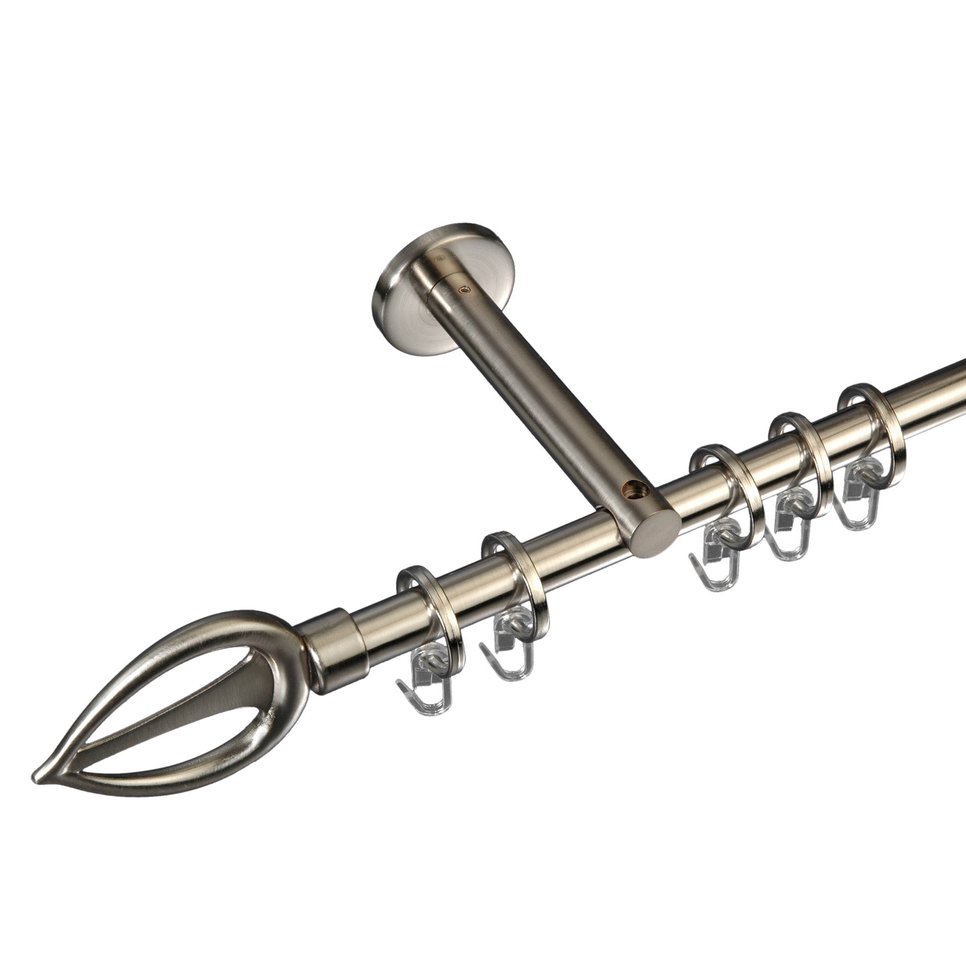 Gardinenstange Flamme 16 mm Stilgarnitur Innenlauf 1 Gardinenstange Flamme 16 mm Stilgarnitur Innenlauf