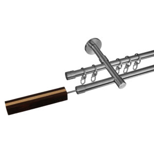 Gardinenstange Viborg 16 mm Stilgarnitur aus Edelstahl