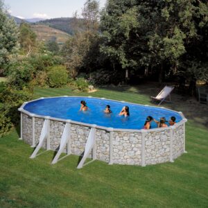 DEKOR Aufstellbecken-Set Valencia