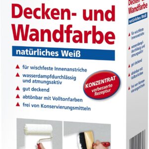 Baufan Geleimte Decken- und Wandfarbe