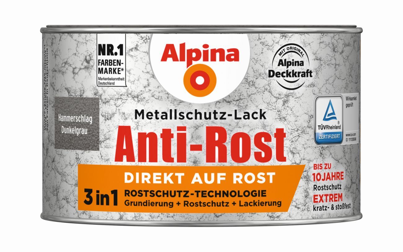 Metallschutzlack Hammerschlag 1 Metallschutzlack Hammerschlag