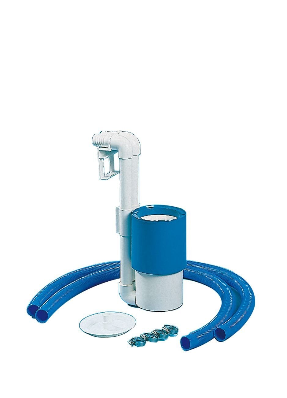 Einhänge Skimmerpaket I, inkl. 6m Schlauch D.38, Schlauchschellen u. Anschlussplatte