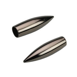 Endstück mit Rille für Innenlauf Ø16mm, titan, 2 Stück