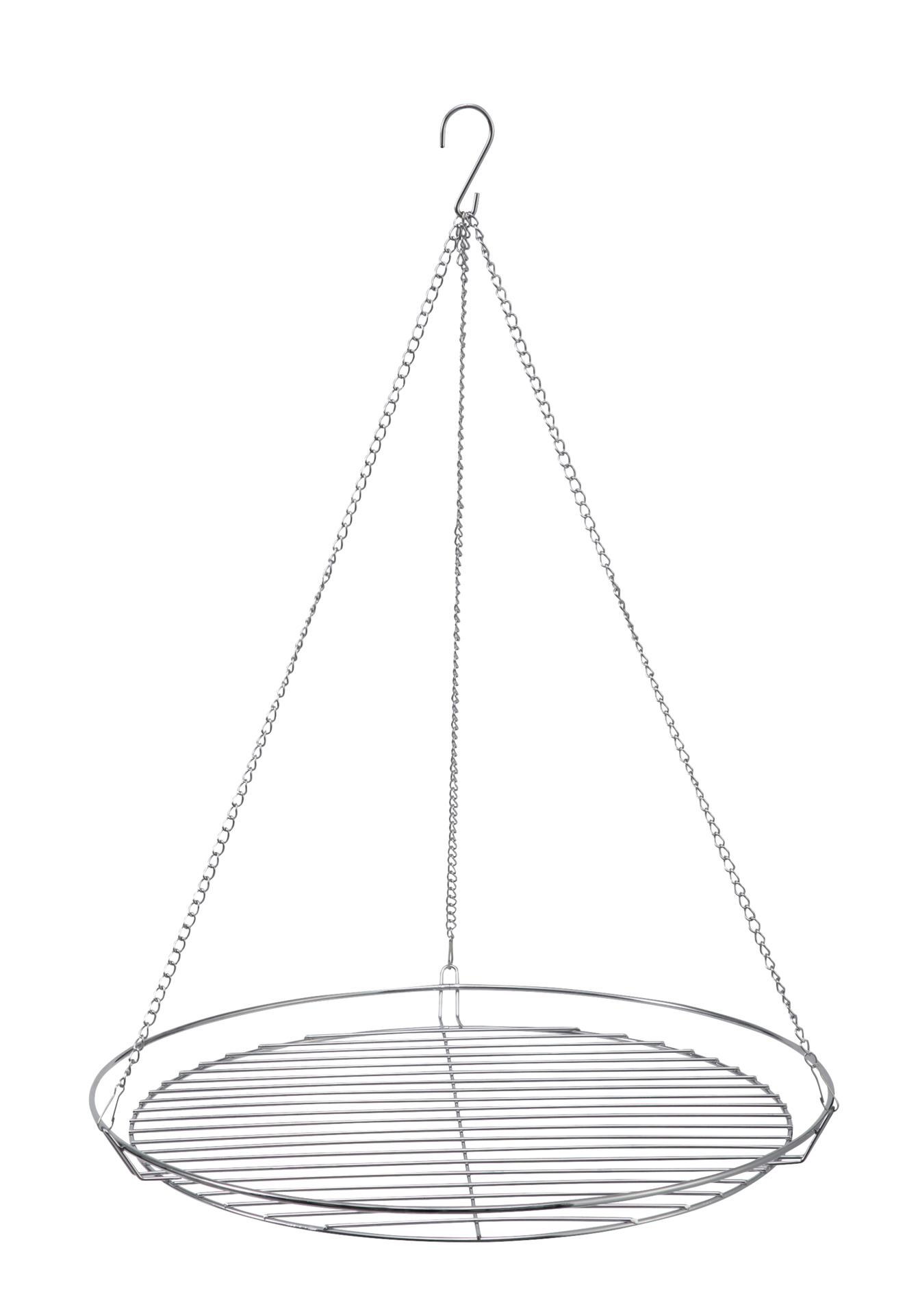 Grillrost rund mit Kette 1 Grillrost rund mit Kette