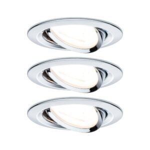LED Einbauleuchte Nova Basisset schwenkbar rund 84mm 50 Grad