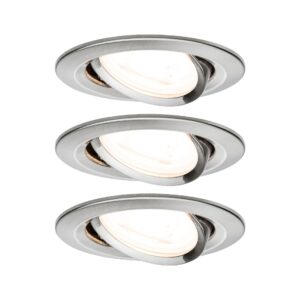 LED Einbauleuchte 3-Step-Dim Nova Basisset schwenkbar rund 84mm 50 Grad