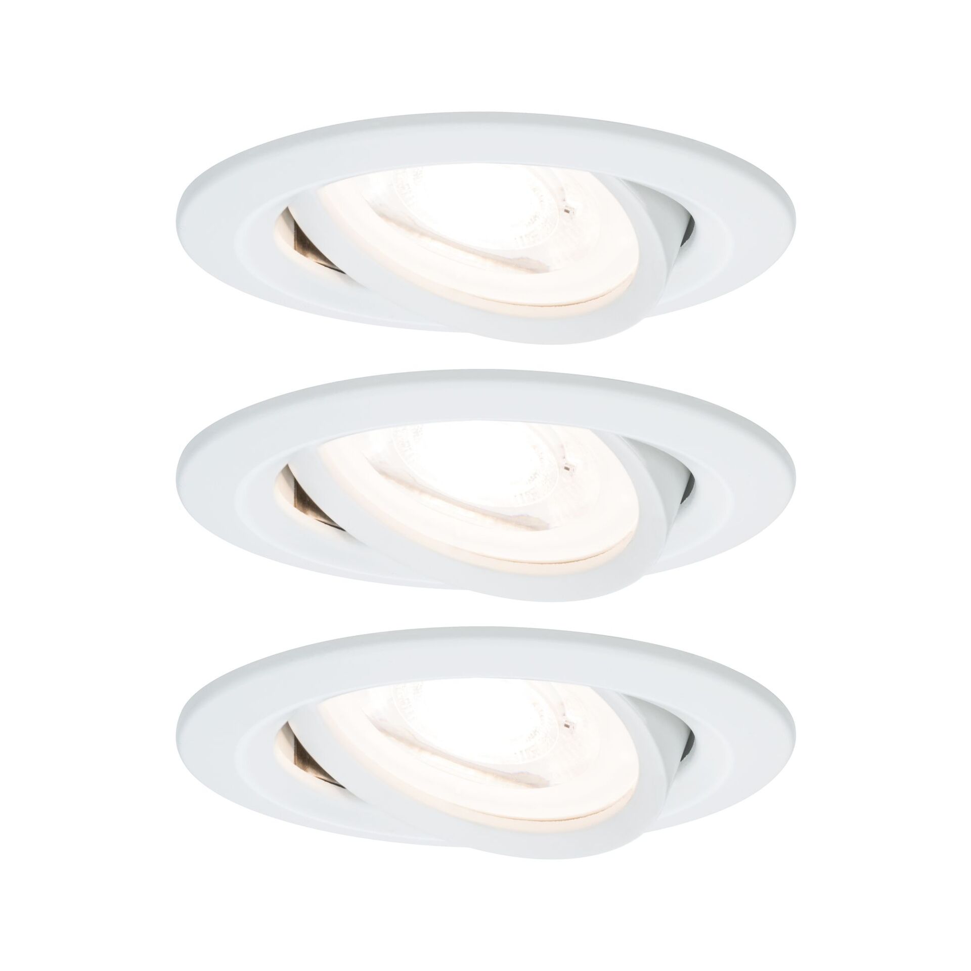 LED Einbauleuchte 3-Step-Dim Nova Basisset schwenkbar rund 84mm 50 Grad