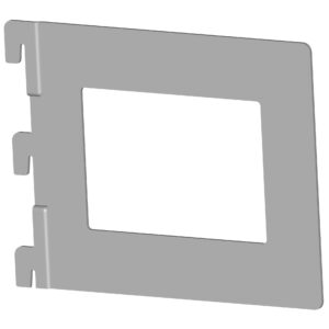 Bücherbügel Einreihig Raster 50