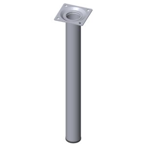 Stahlrohrfuß Rund Ø30mm