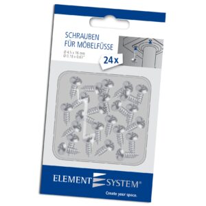 Schrauben für Möbelfüsse