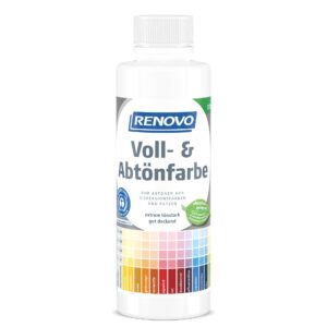 Voll- und Abtönfarbe