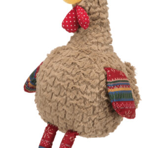 Hahn Plüsch  mit Raschelfolie