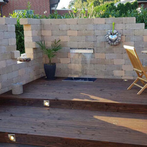 Mauerstein Antik, gekantet