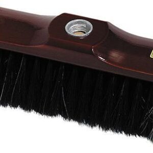 Stubenbesen, 28cm lang m.Naturhaar,Gewinde