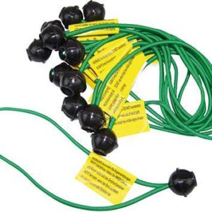 Kugel Gummibandspanner 12 Stück