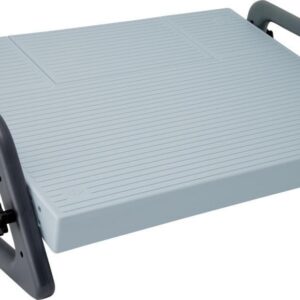 Fußstütze Relax lgrau verstellbar DIN 4556