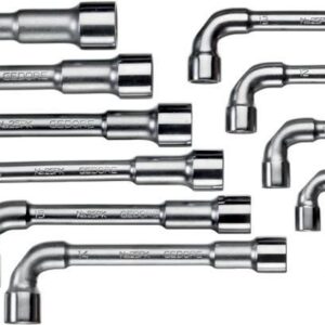 Steckschlüsselsatz abgew.12tlg. 6kt.doppelt Gedore