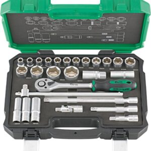 Steckschl.-Grt. 1/2" 27tlg. FORTIS