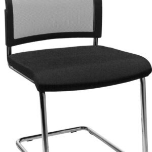 Bes.-Stuhl Visit20 m.Polster/Netz,schwarz