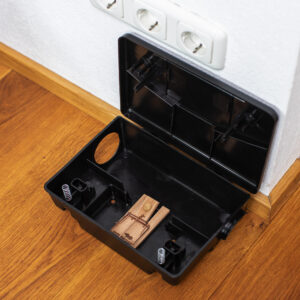 Maus- & Ratten-Box 2in1 Falle/Köder