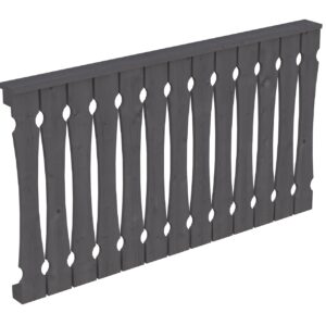 Brüstung Balkonschalung Fichte