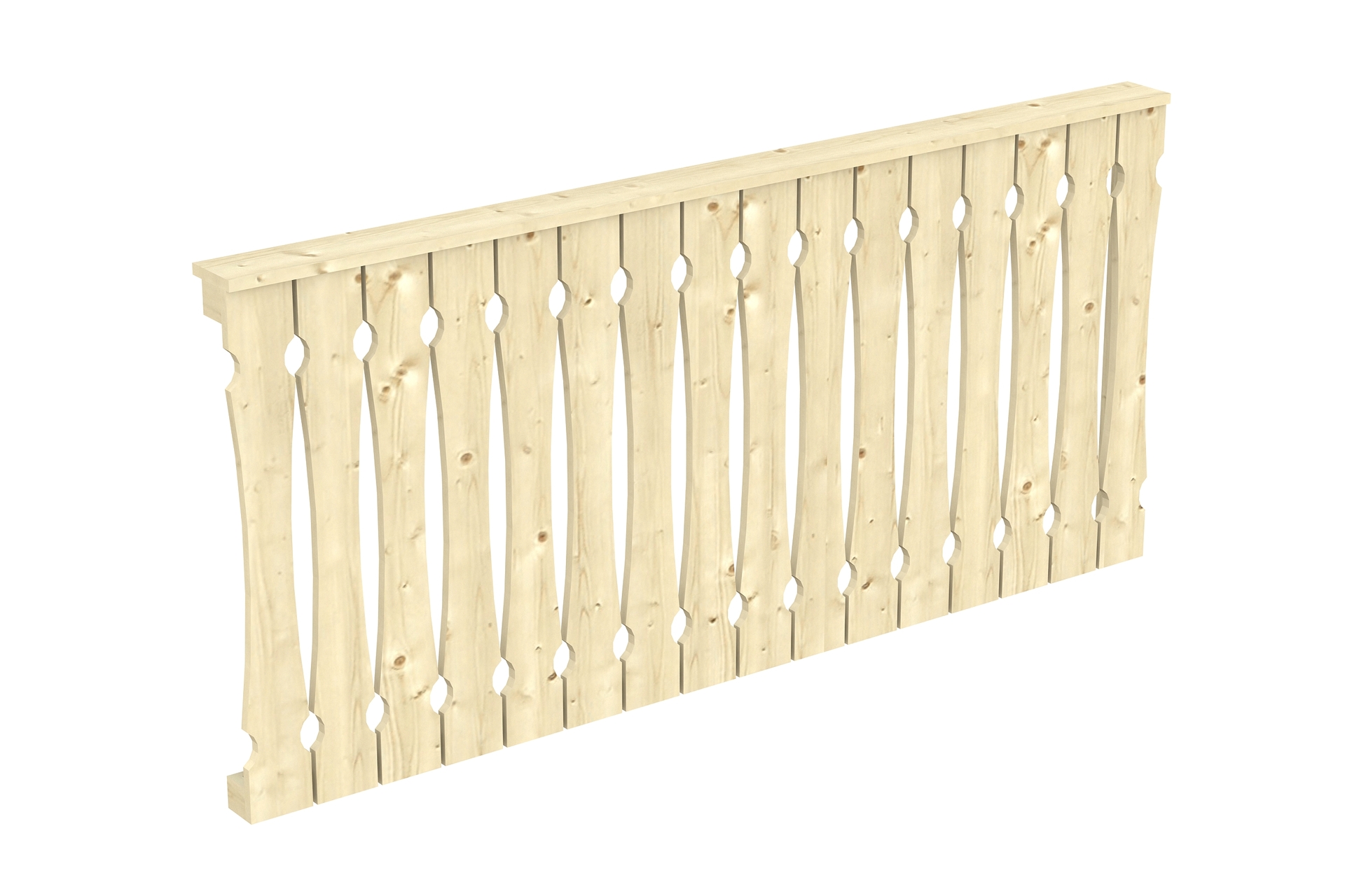 Brüstung Balkonschalung Fichte 1 Brüstung Balkonschalung Fichte