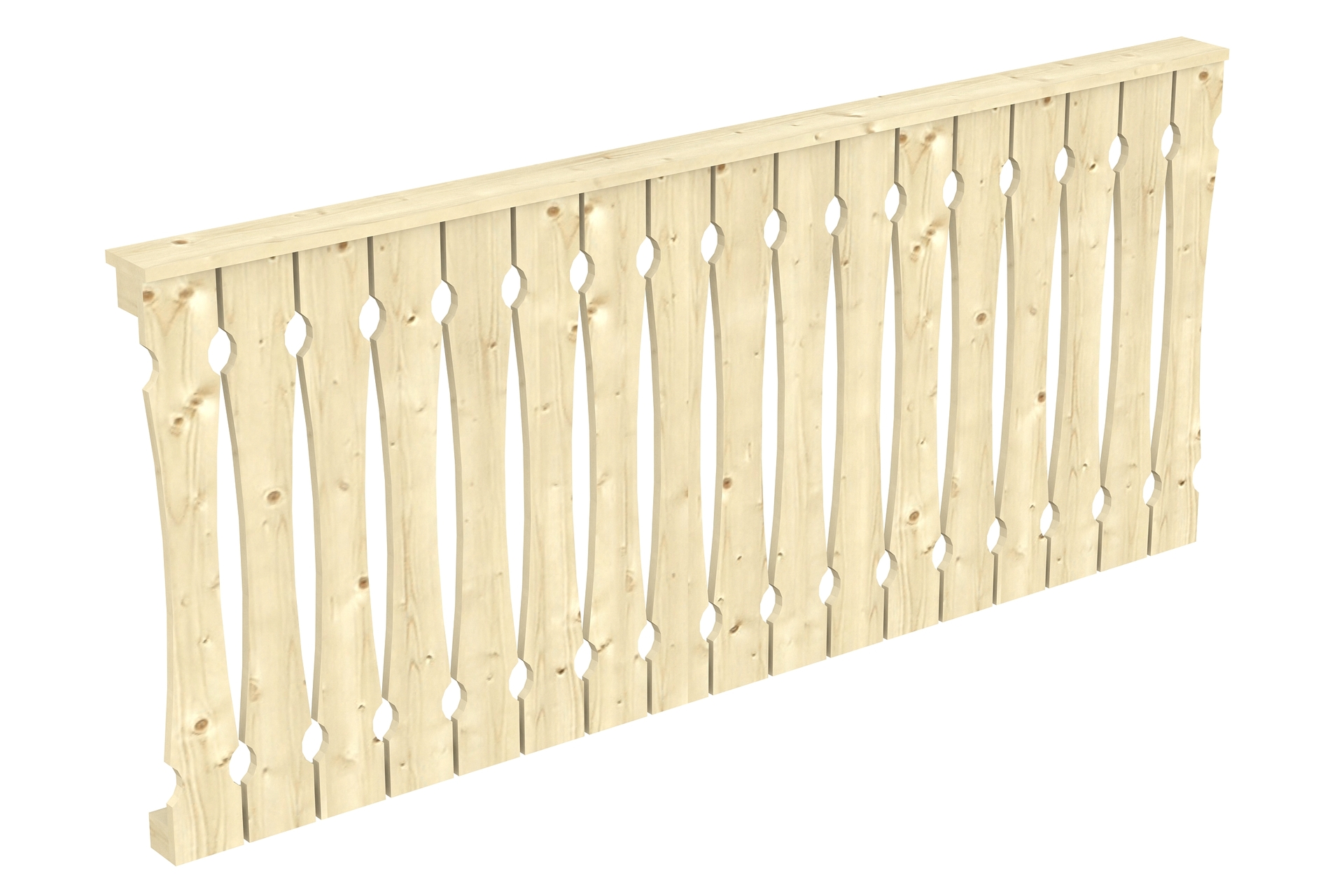 Brüstung Balkonschalung Fichte 1 Brüstung Balkonschalung Fichte