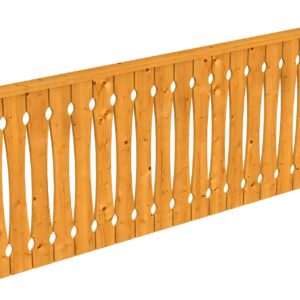 Brüstung Balkonschalung Fichte