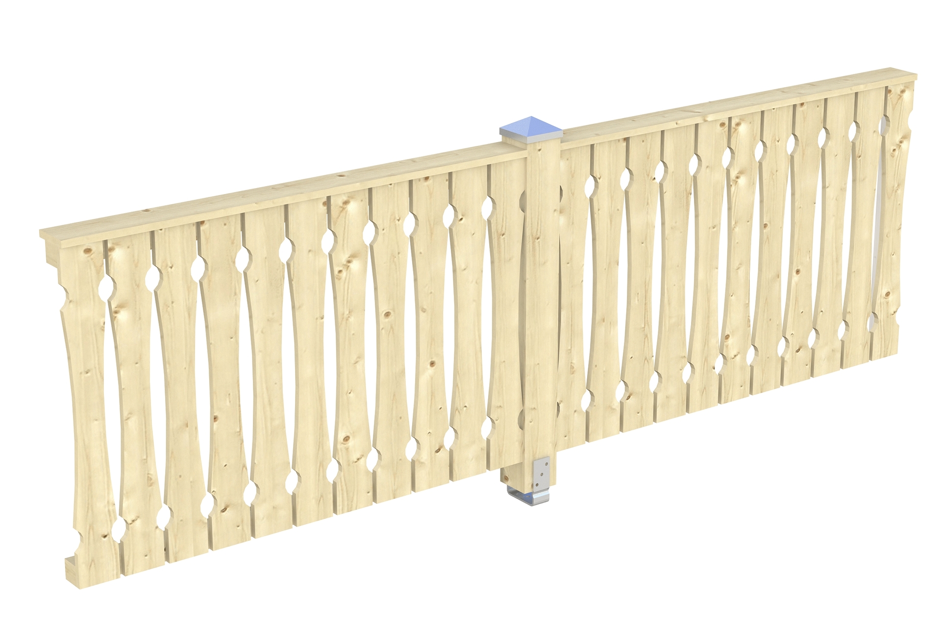 Brüstung Balkonschalung Fichte 1 Brüstung Balkonschalung Fichte