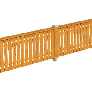 Brüstung Balkonschalung Fichte