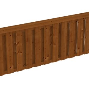 Brüstung Deckelschalung Douglasie