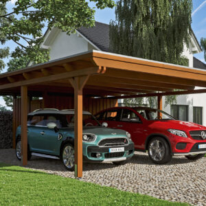 Carport Emsland m. Abstellraum