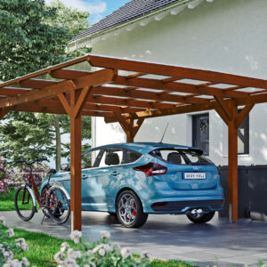 Carport Odenwald gerade Kopfbänder