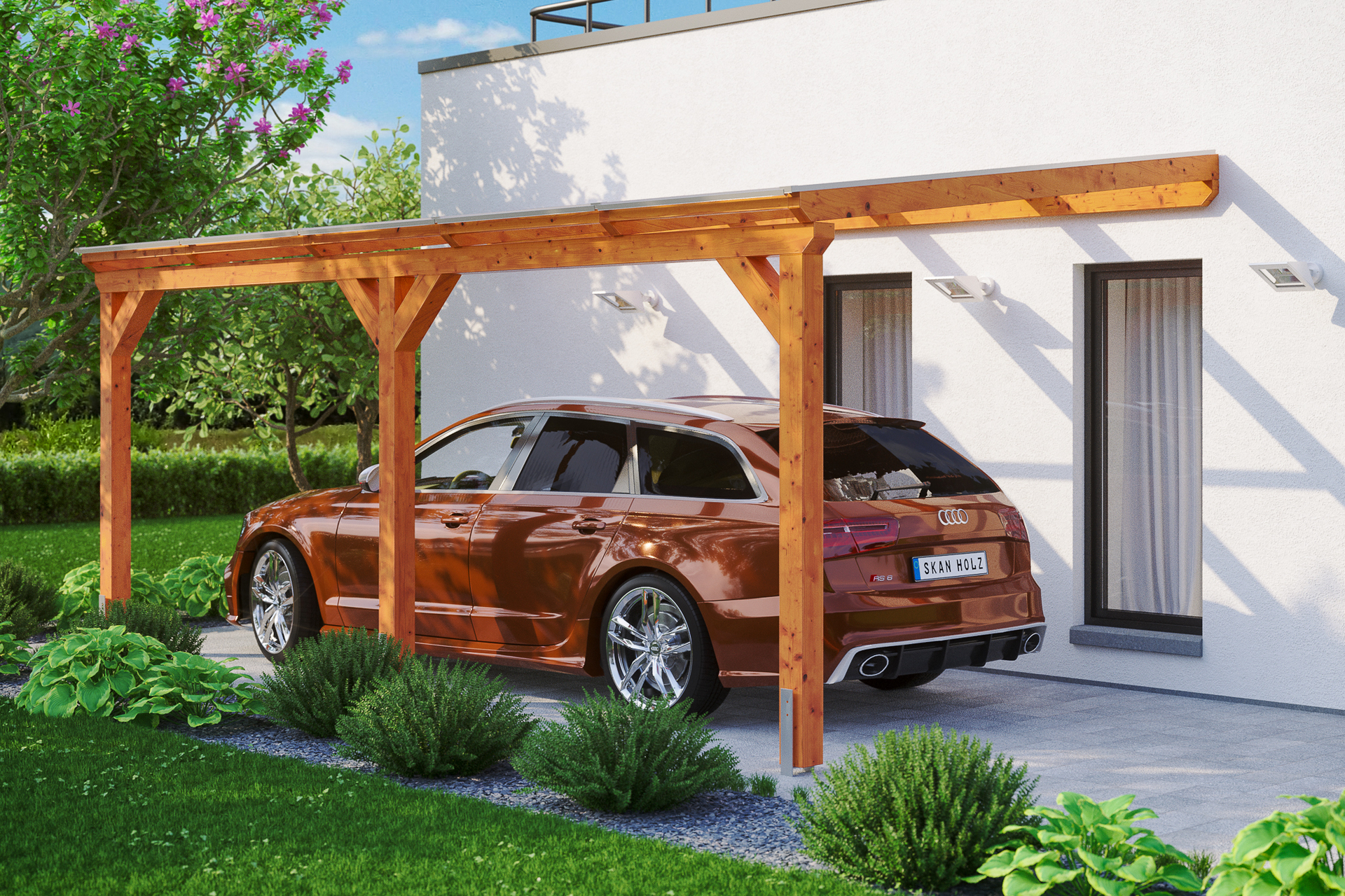 Carport Vogtland 300 x 541cm 1 Carport Vogtland 300 x 541cm