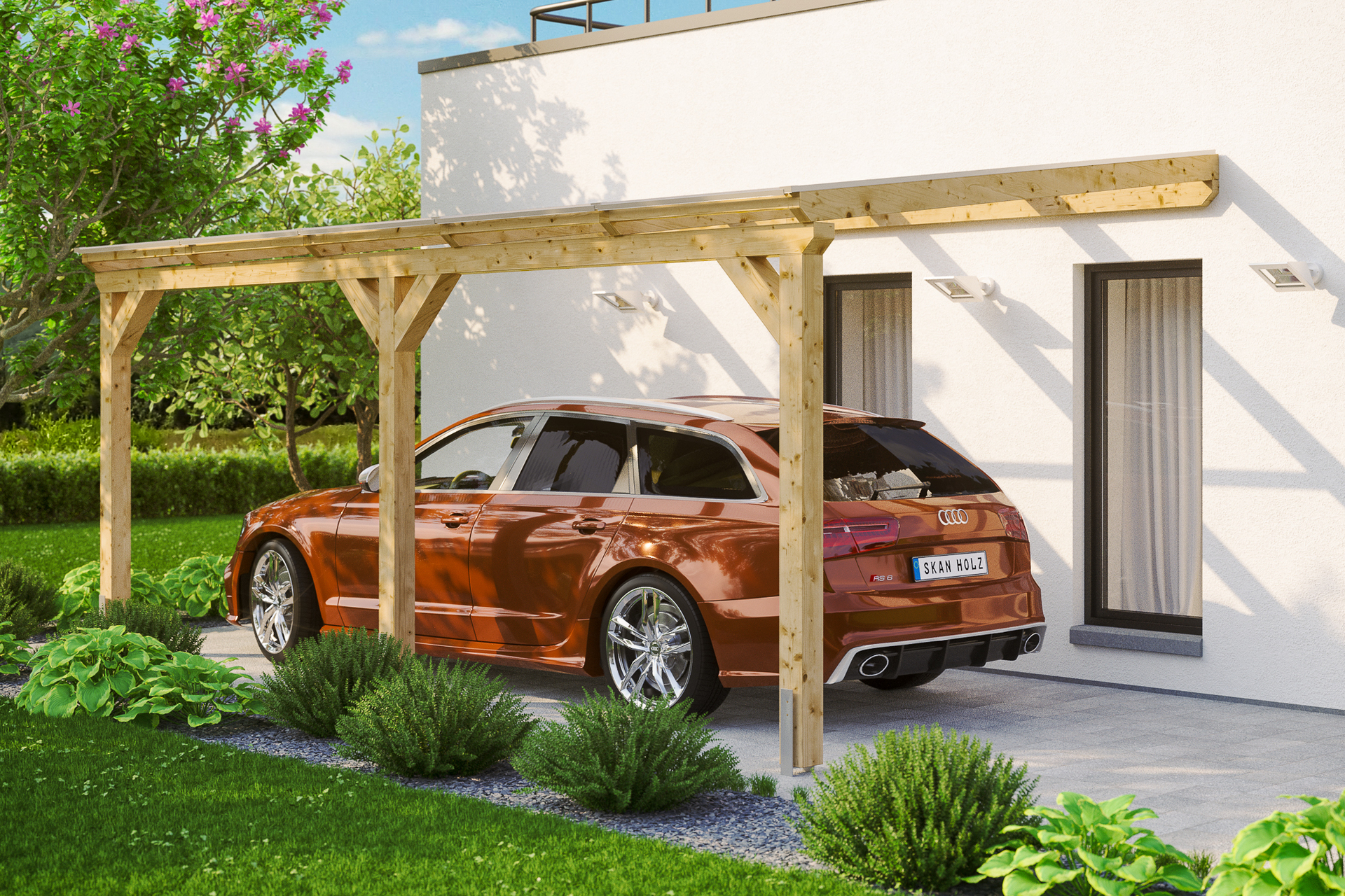 Carport Vogtland 300 x 541cm 1 Carport Vogtland 300 x 541cm