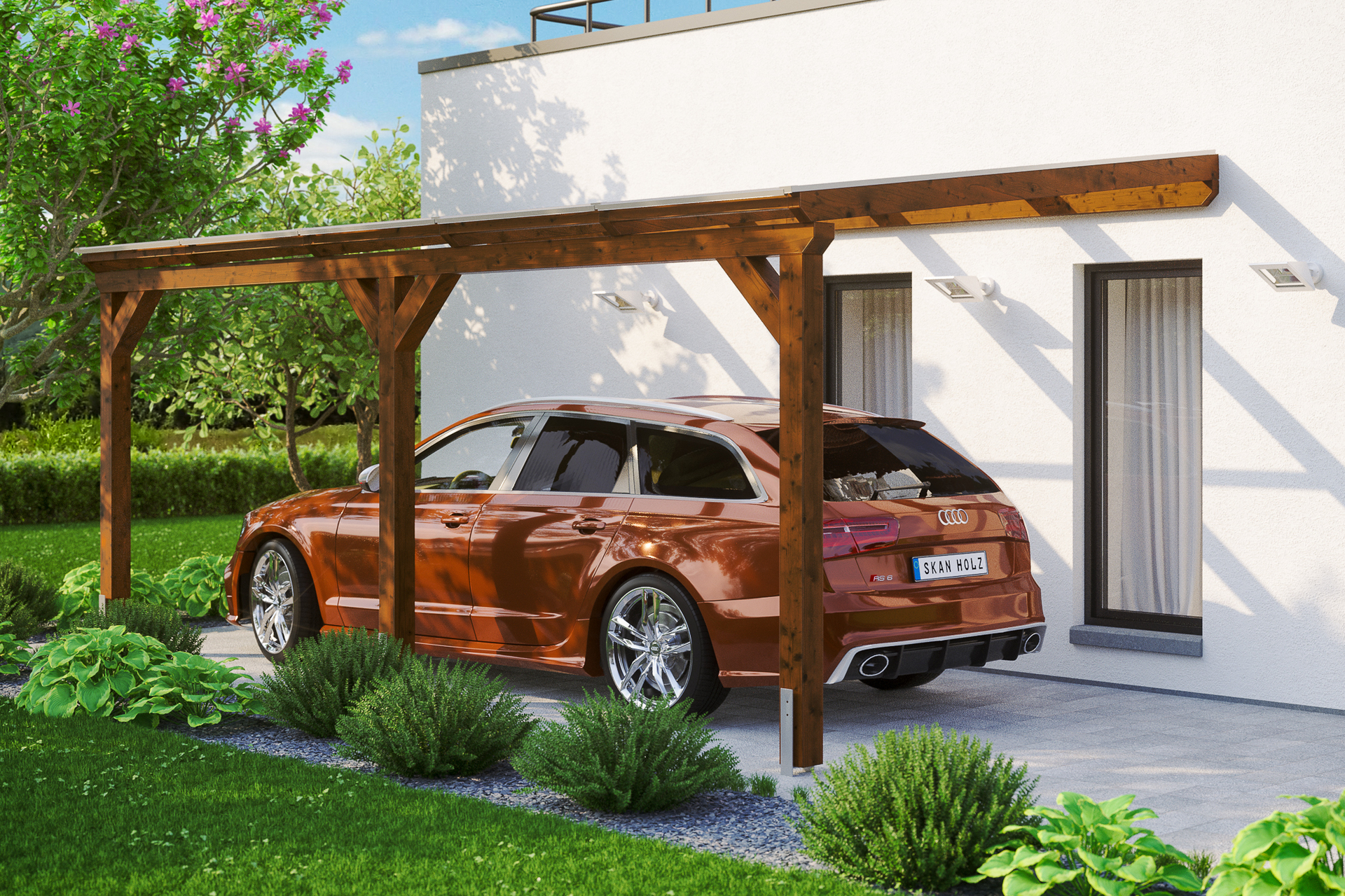 Carport Vogtland 300 x 541cm 1 Carport Vogtland 300 x 541cm