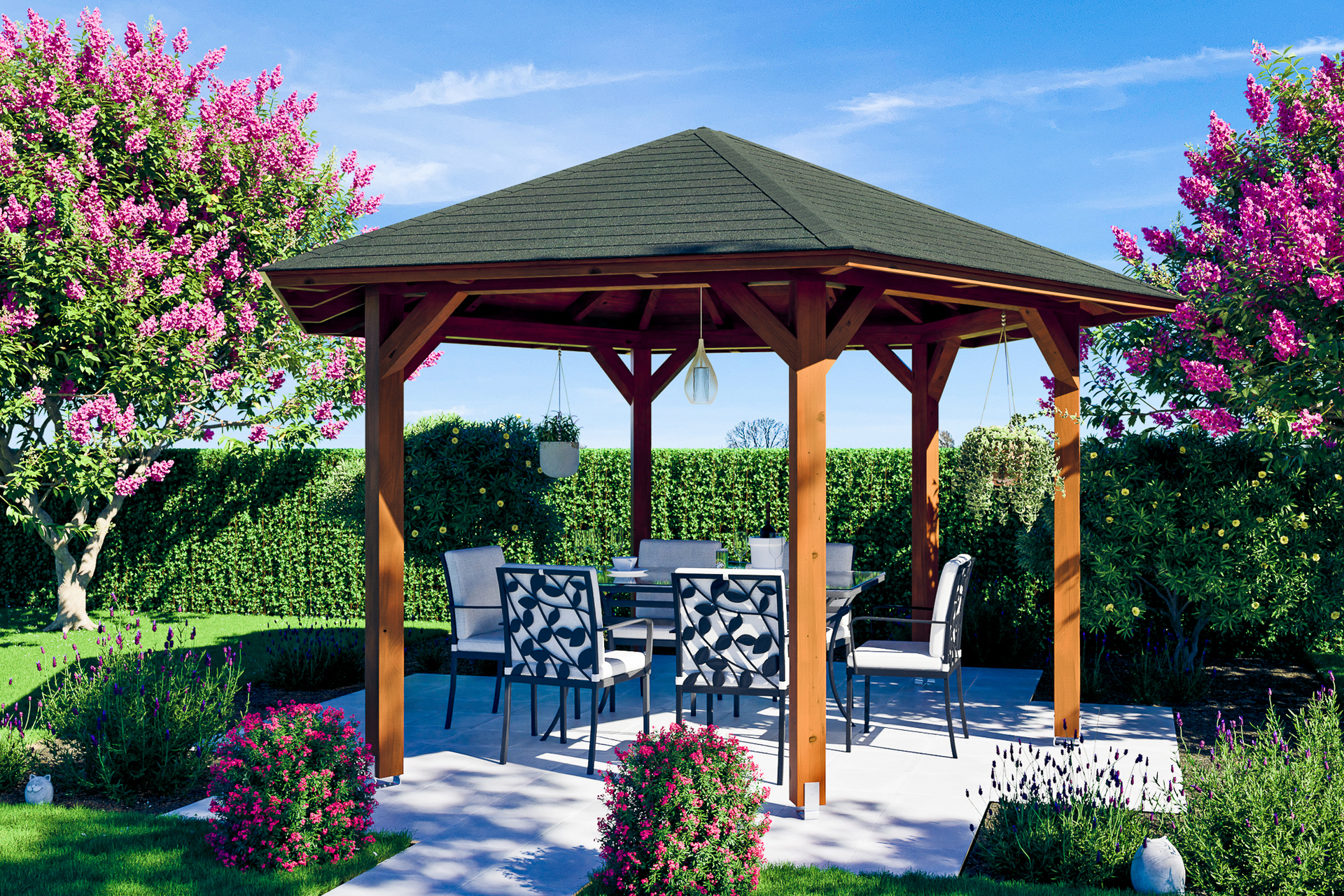 6-Eck Pavillon Nancy 1 6-Eck Pavillon Nancy