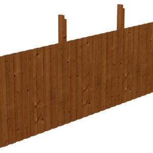 Rückwand Deckelschalung 550x180cm