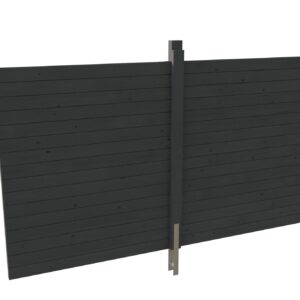 Rückwand Profilschalung 355x200cm