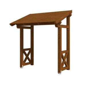 Vordach Paderborn 4 Pultdach