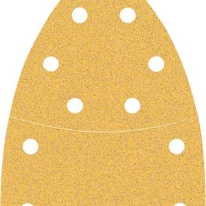 EXPERT C470 Schleifpapier mit 11 Löchern für Multischleifer, 102 x 62 mm, 93 mm, G 80, 10-tlg.. Für Multischleifer