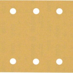 EXPERT C470 Schleifpapier mit 14 Löchern für Schwingschleifer, 115 x 230 mm, G 180, 10-tlg.. Für Exzenterschleifer