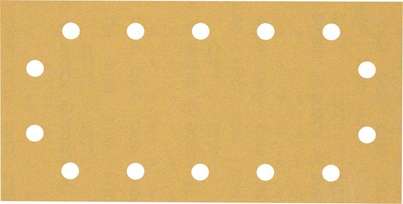 EXPERT C470 Schleifpapier mit 14 Löchern für Schwingschleifer, 115 x 230 mm, G 180, 10-tlg.. Für Exzenterschleifer