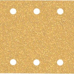 EXPERT C470 Schleifpapier mit 14 Löchern für Schwingschleifer, 115 x 230 mm, G 40, 10-tlg.. Für Exzenterschleifer