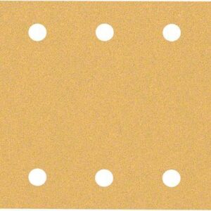 EXPERT C470 Schleifpapier mit 14 Löchern für Schwingschleifer, 115 x 230 mm, G 80, 10-tlg.. Für Exzenterschleifer