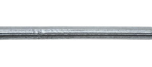 Stahlnagel geriffelt mit Scheibe