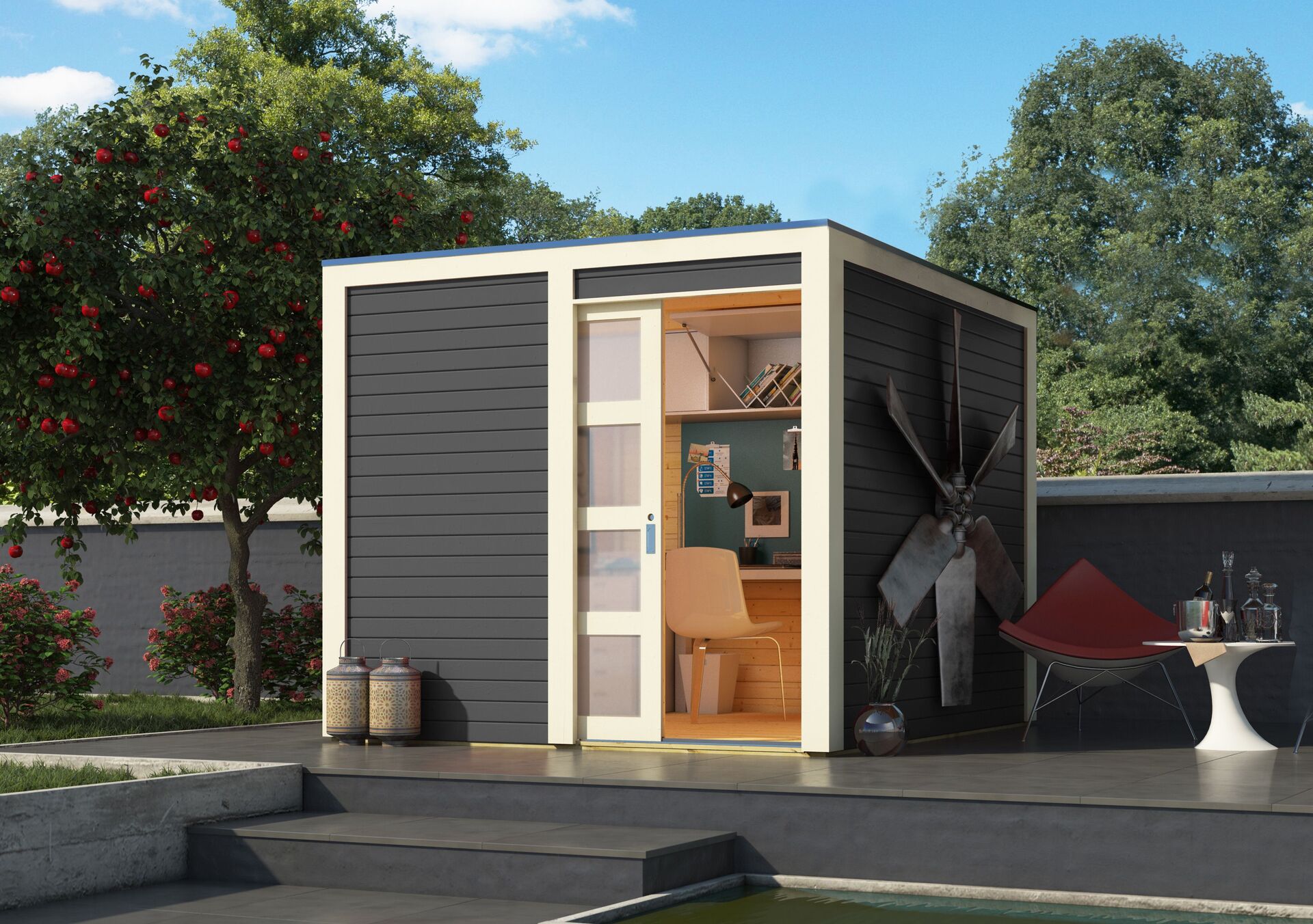 Gartenhaus Karby 1 Gartenhaus Karby